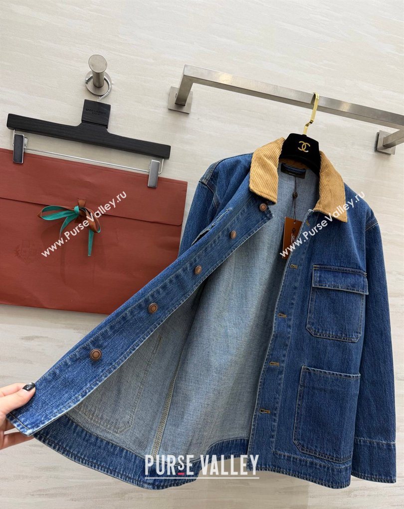 Loro Piana Denim Jacket Blue 2026 LP032525 (QI-260325113)