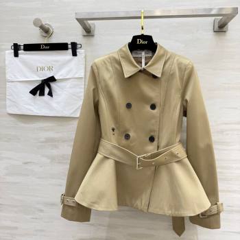 Dior Short Coat Khaki 2026 DR032544 (QI-260325114)