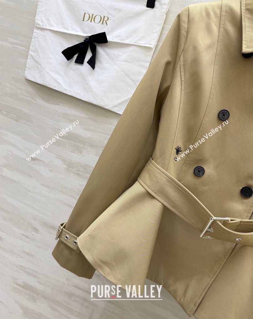 Dior Short Coat Khaki 2026 DR032544 (QI-260325114)