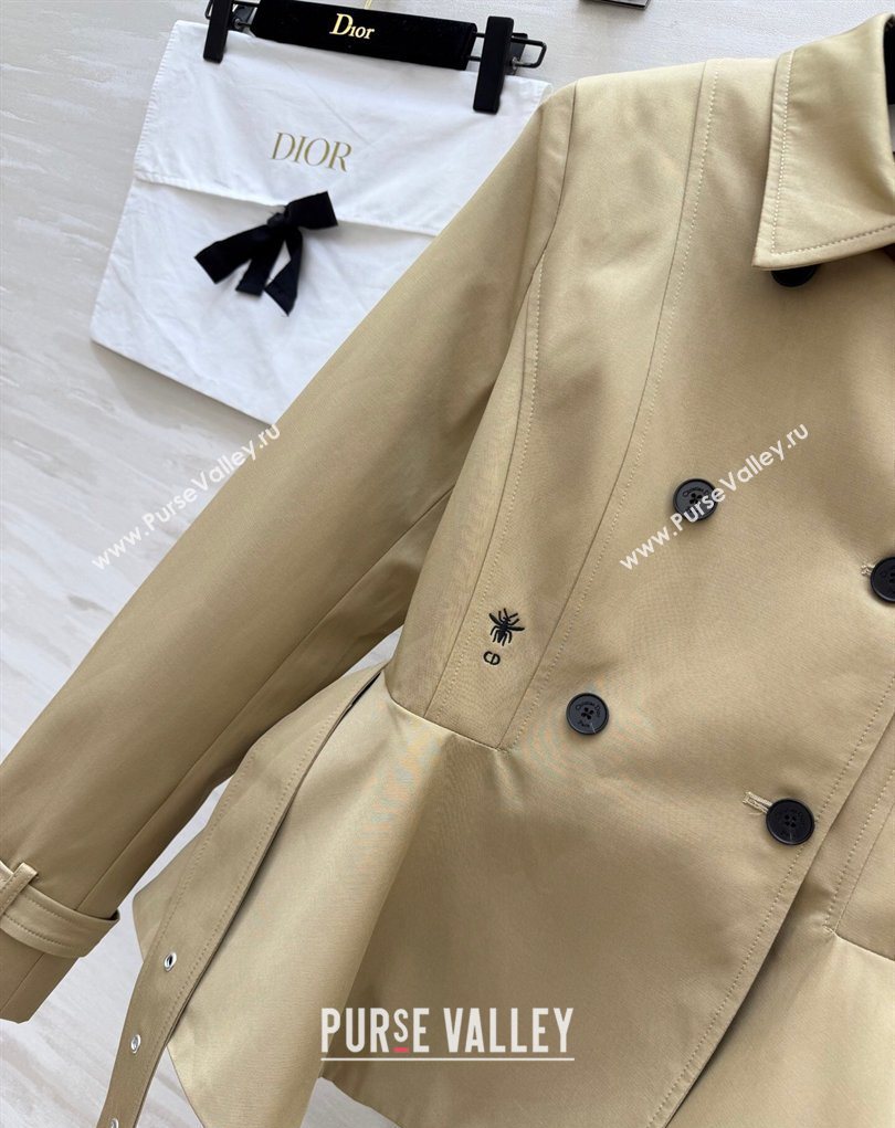 Dior Short Coat Khaki 2026 DR032544 (QI-260325114)