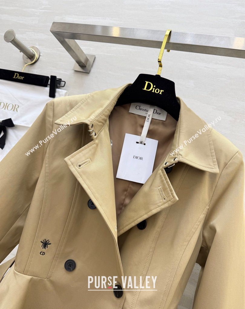 Dior Short Coat Khaki 2026 DR032544 (QI-260325114)