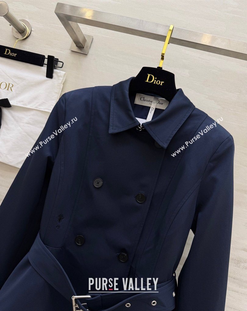Dior Short Coat Blue 2026 DR032544 (QI-260325115)