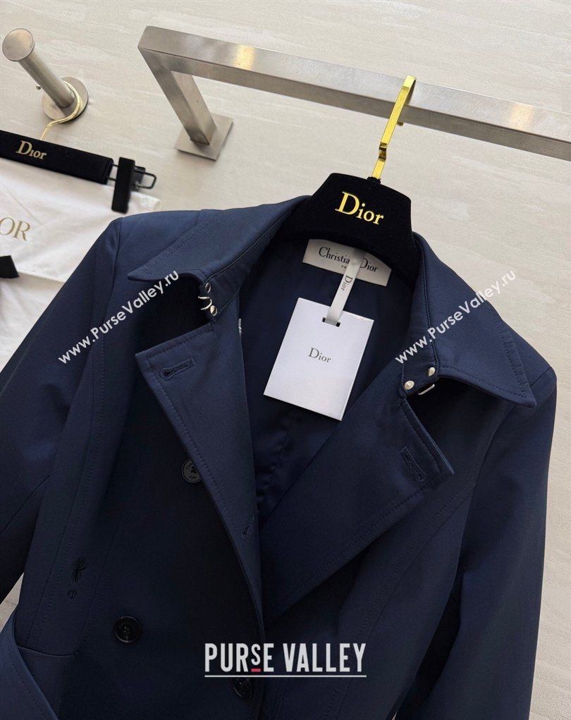 Dior Short Coat Blue 2026 DR032544 (QI-260325115)
