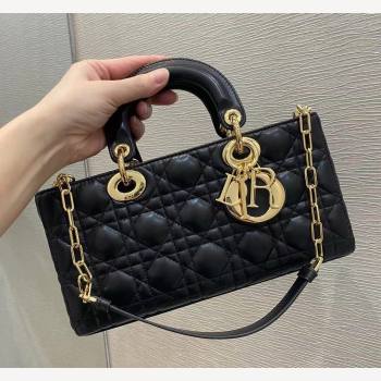 Dior Lady D-Joy Bag in Cannage Lambskin Black 2022 M933 (XXG-22031639)