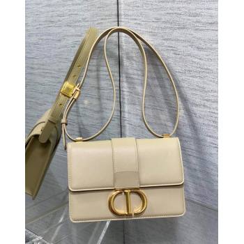 Dior 30 Montaigne Bag in Box Calfskin Light Beige 2023 DR111502 (BF-231115027)