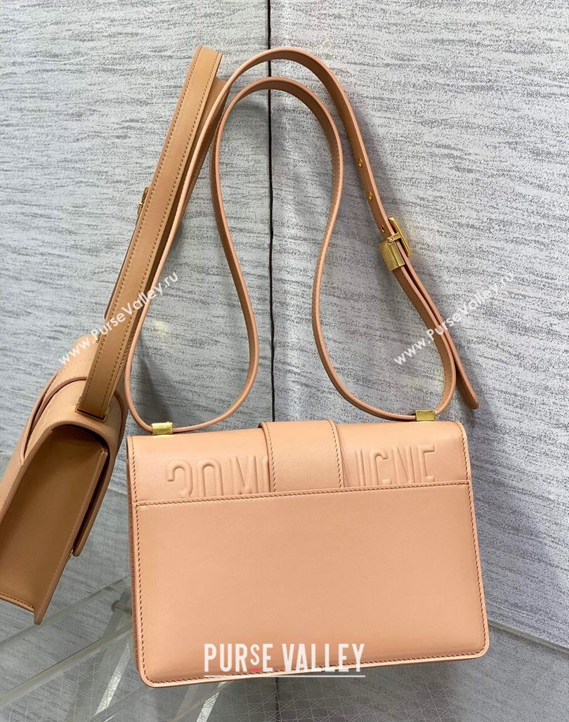 Dior 30 Montaigne Bag in Box Calfskin Rose Beige 2023 DR111502 (BF-231115028)