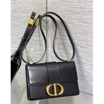 Dior 30 Montaigne Bag in Box Calfskin Black 2023 DR111502 (BF-231115031)
