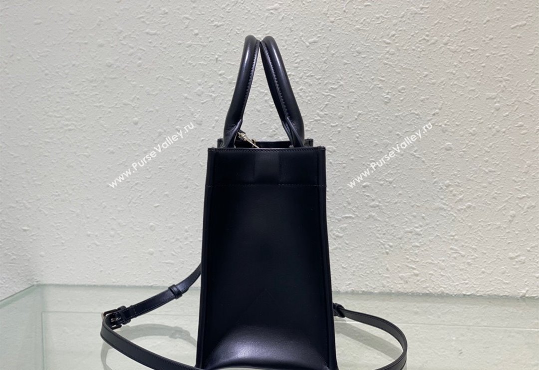 Dior Small Tote Bag in Black Cannage Calfskin 2023 DR111501 (BF-231115016)