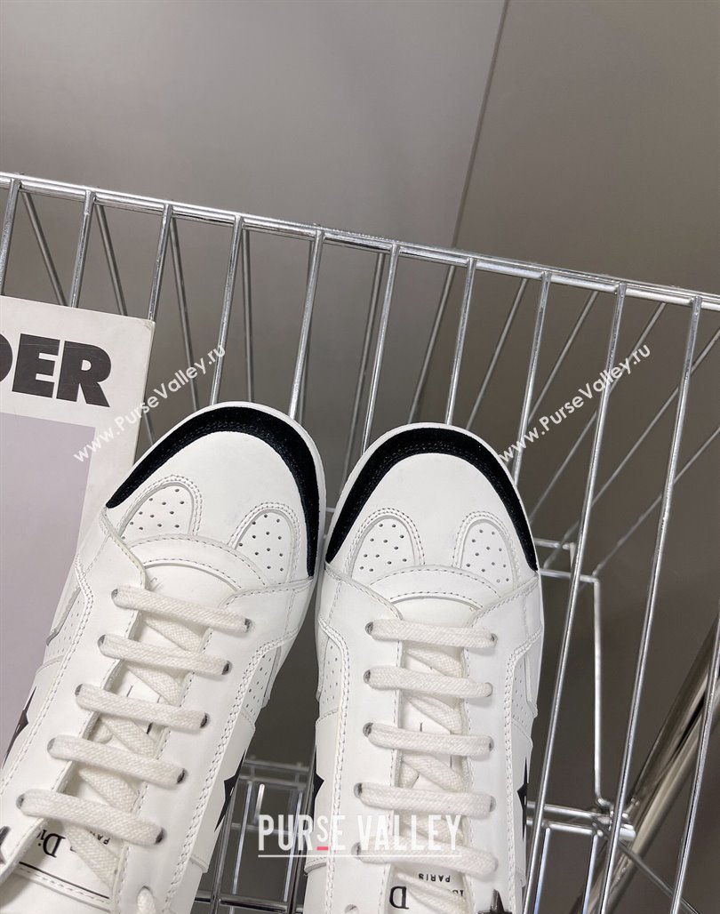 Dior CD Star Calfskin Sneakers White/Black 2024 0325 (MD-240325134)