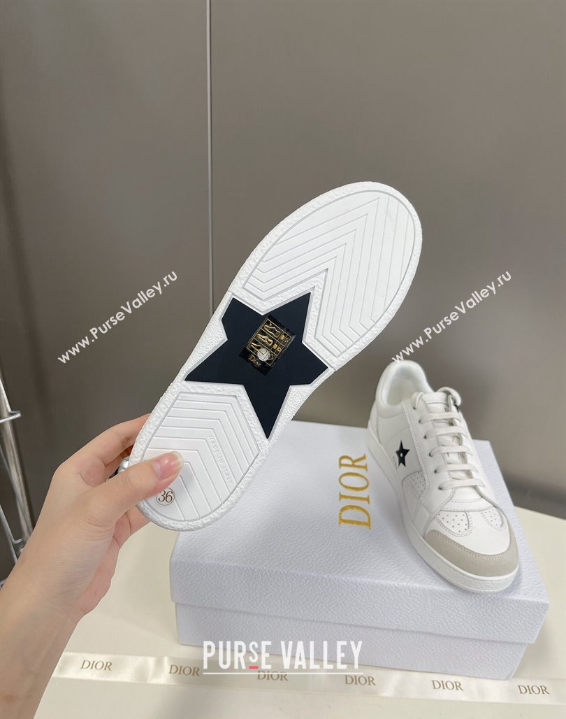 Dior CD Star Calfskin Sneakers White 3 2024 0325 (MD-240325135)