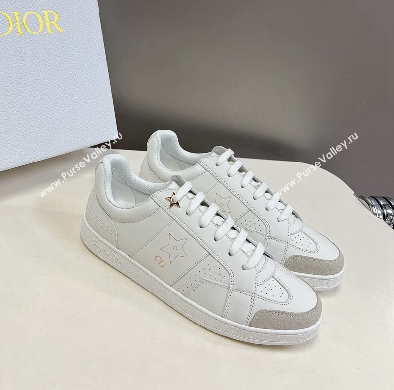 Dior CD Star Calfskin Sneakers White 2 2024 0325 (MD-240325139)