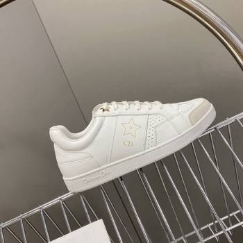 Dior CD Star Calfskin Sneakers White/Grey 2024 0325 (MD-240325133)