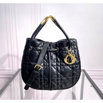 Dior Nolita Bucket bag in Black Cannage Lambskin 2024 (XXG-240523046)