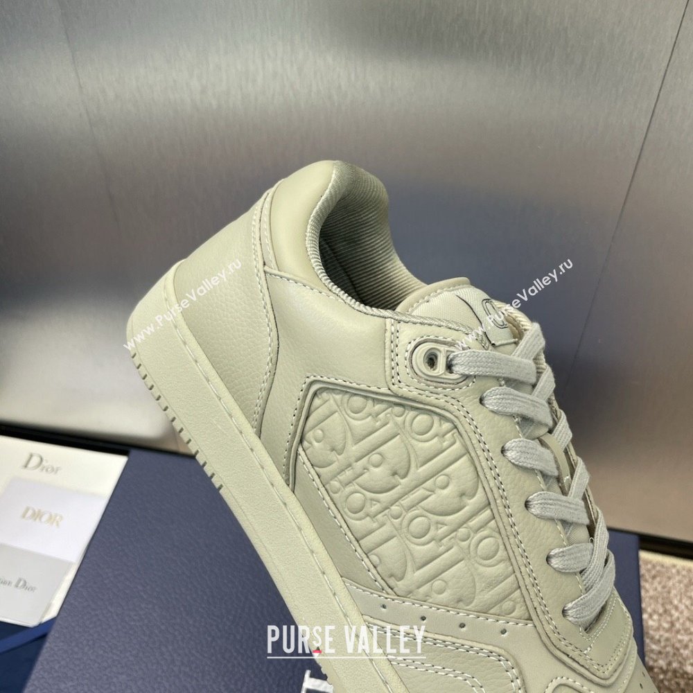 Dior B27 Low-Top Sneakers in Grained Calfskin Beige 2024 0723 (SS-2407230083)