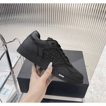 Dior B27 Low-Top Sneakers in Black Grained Calfskin and Gravity Leathe 2024 0905 (MD-240905058)