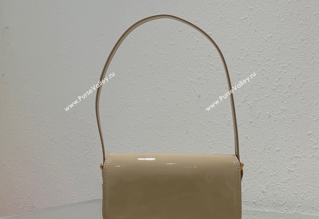 Dior Miss Dior Flap Bag in Patent Calfskin Beige 2024 DR2610 (XXG-240923096)