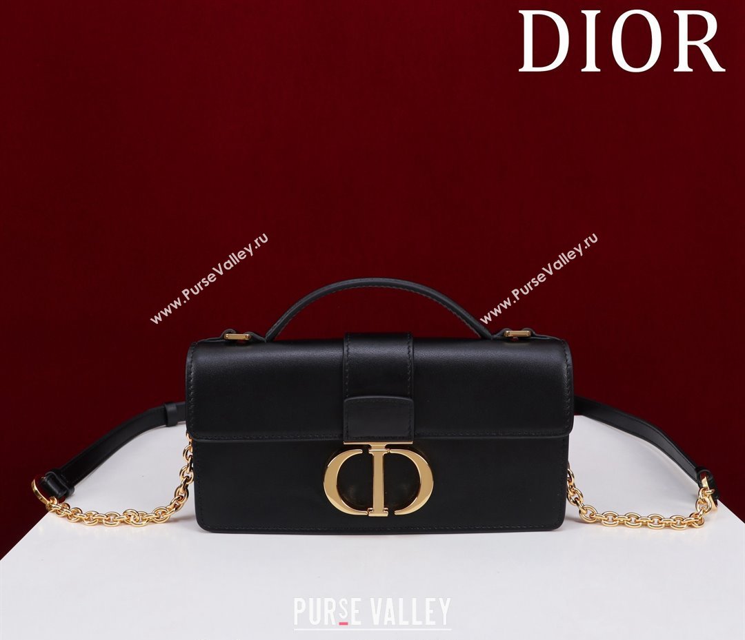 Dior Miss Montaigne Mini Bag in Black Smooth Calfskin 2024 (XXG-240923066)