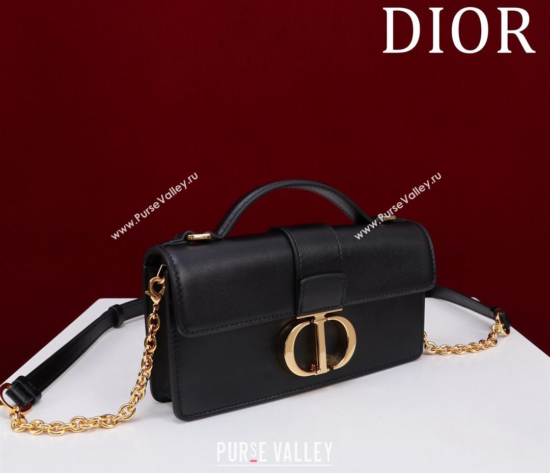 Dior Miss Montaigne Mini Bag in Black Smooth Calfskin 2024 (XXG-240923066)