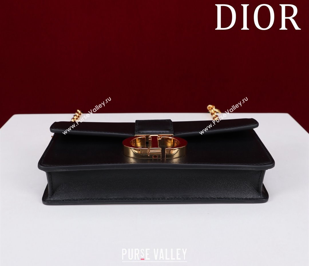 Dior Miss Montaigne Mini Bag in Black Smooth Calfskin 2024 (XXG-240923066)