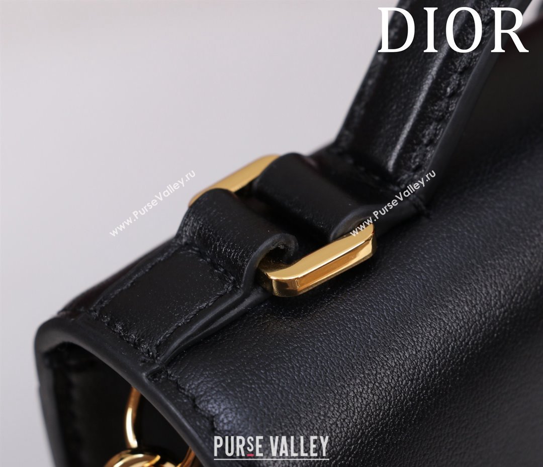 Dior Miss Montaigne Mini Bag in Black Smooth Calfskin 2024 (XXG-240923066)