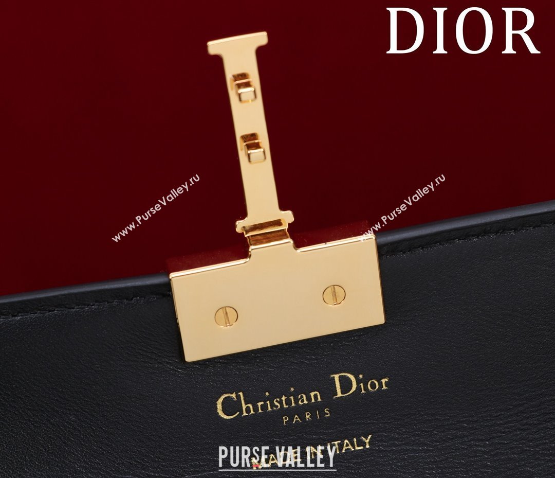 Dior Miss Montaigne Mini Bag in Black Smooth Calfskin 2024 (XXG-240923066)