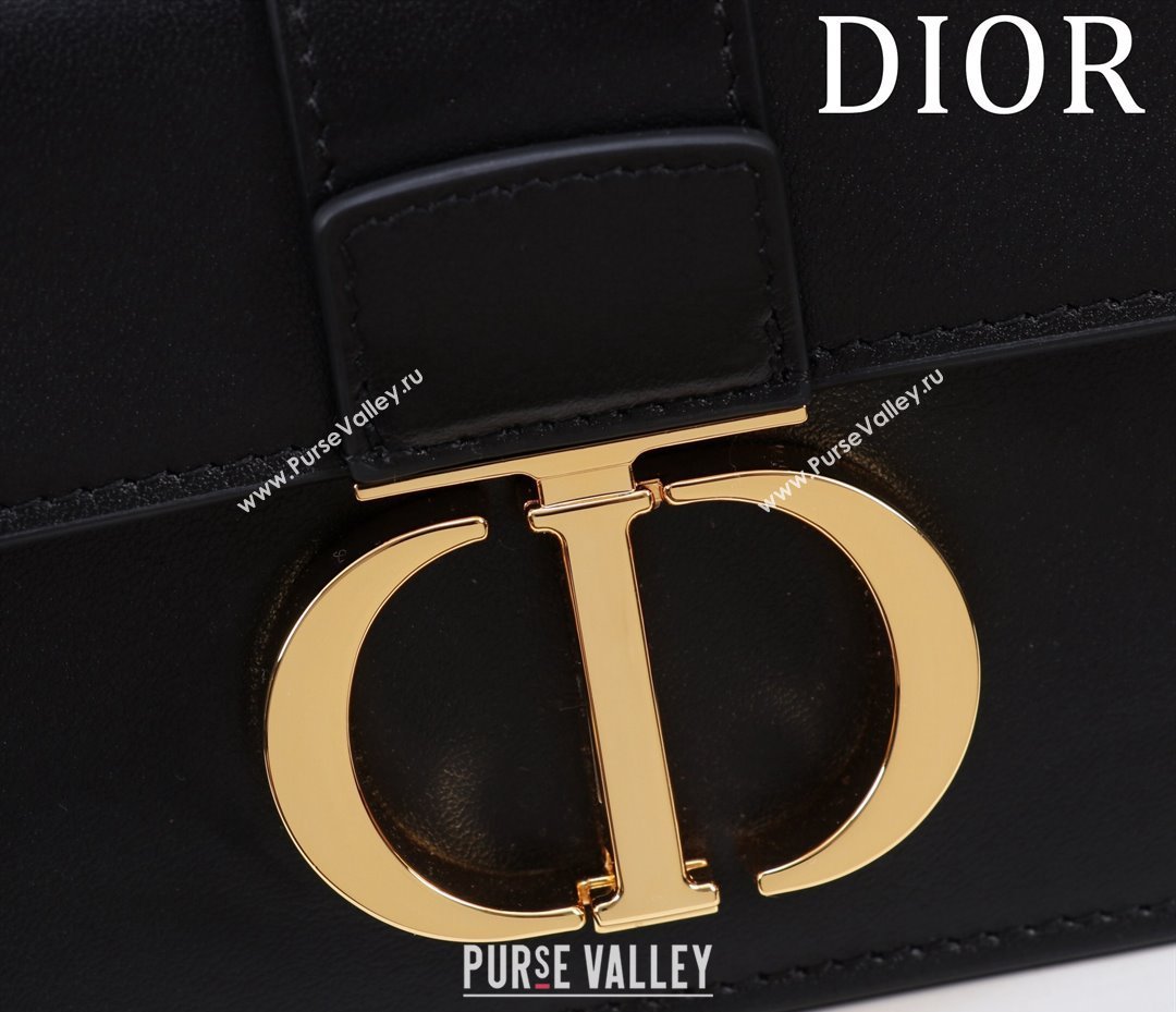 Dior Miss Montaigne Mini Bag in Black Smooth Calfskin 2024 (XXG-240923066)