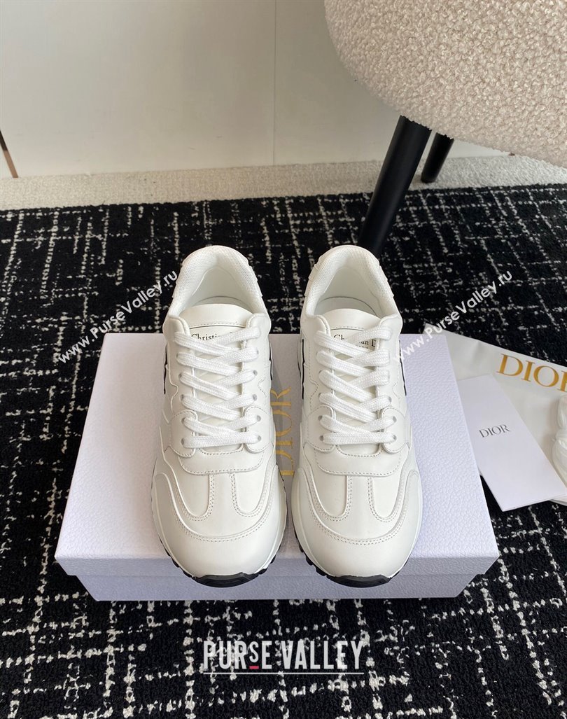 Dior Cest Dior Sneakers in Calfskin White Leather 2024 0930 (SS-240930041)