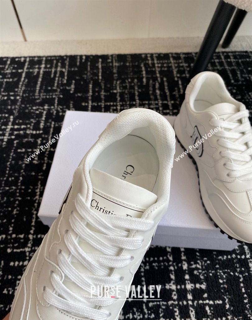 Dior Cest Dior Sneakers in Calfskin White Leather 2024 0930 (SS-240930041)