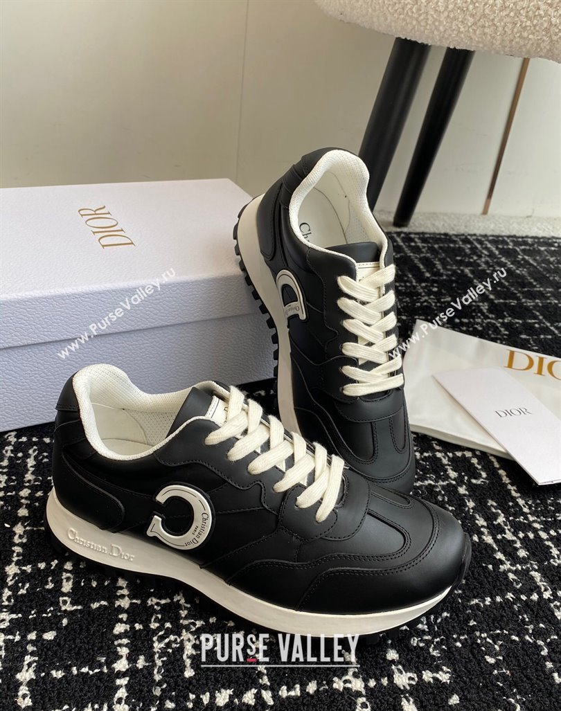 Dior Cest Dior Sneakers in Calfskin Black 2024 0930 (SS-240930043)