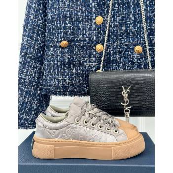 Dior DIOR AND STONE ISLAND Low-top Sneakers in Oblique Satin Dusty Beige 2024 (MD-240930058)