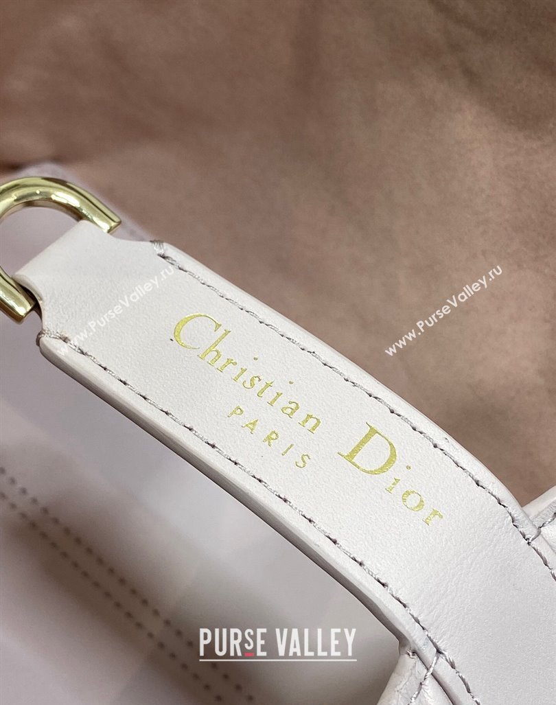 Dior Small Toujours Tote bag in Macrocannage Calfskin Sweet Pink 2024 (XXG-241101106)