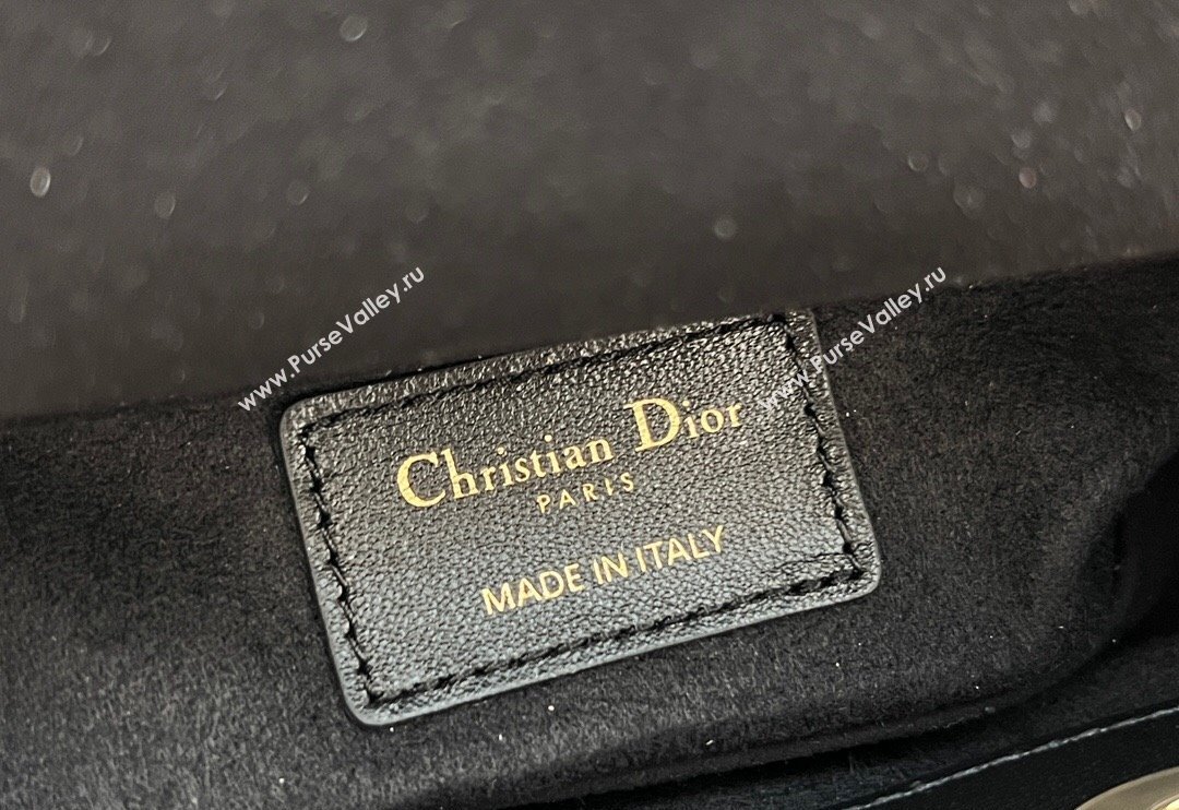 Dior Micro Lady D-Joy Bag in Cannage Lambskin Black 2024 S0910 (BF-241031102)