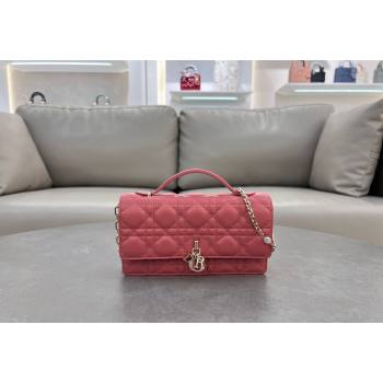 Dior My Dior Mini Bag in Cannage Lambskin with Pearl 0980 Light Pink (BF-241031071)