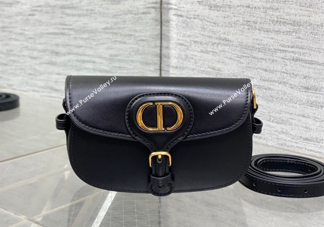 Dior Bobby Mini Bag in Box Calfskin Black 2024 M9042 (XXG-241212013)