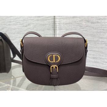 Dior Medium Bobby Bag in Grained Calfskin Coffee Brown 2024 M9042 (XXG-241212023)