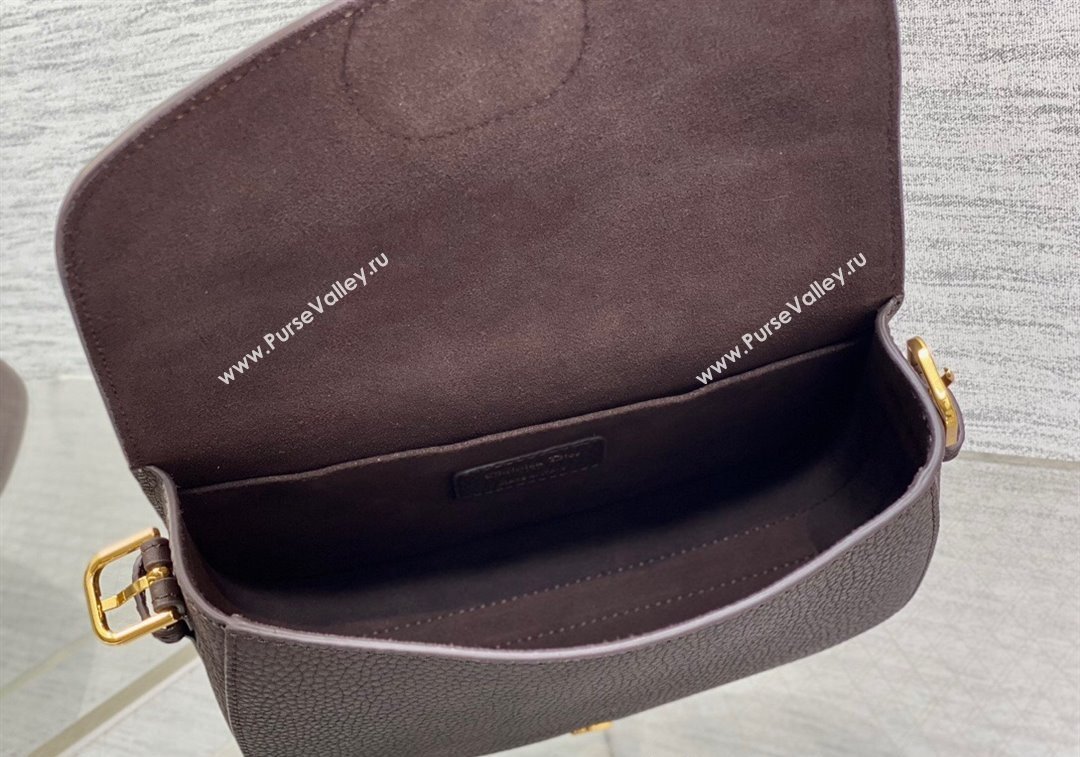 Dior Medium Bobby Bag in Grained Calfskin Coffee Brown 2024 M9042 (XXG-241212023)