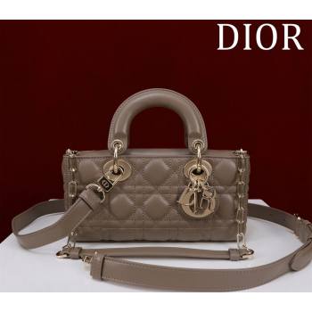 Dior Small Lady D-Joy Bag in Cannage Lambskin Khaki 2024 M0541 1212 (XXG-241212035)