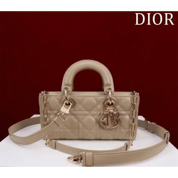 Dior Small Lady D-Joy Bag in Cannage Lambskin Beige 2024 M0541 1212 (XXG-241212043)