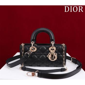 Dior Small Lady D-Joy Bag in Cannage Lambskin Black 2024 M0541 1212 (XXG-241212045)