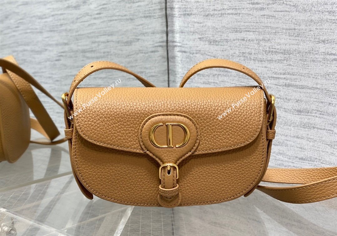 Dior Bobby East-West Bag in Biscuit Brown Grained Calfskin 2024 M9042 (XXG-241212016)