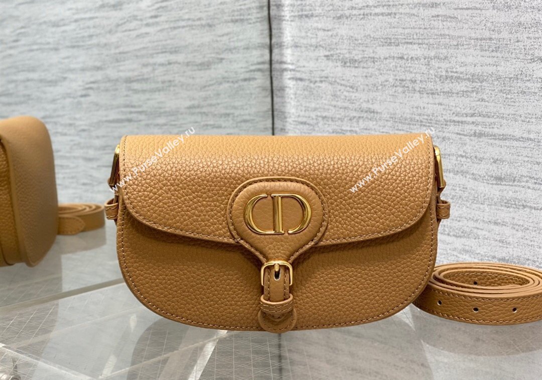 Dior Bobby East-West Bag in Biscuit Brown Grained Calfskin 2024 M9042 (XXG-241212016)