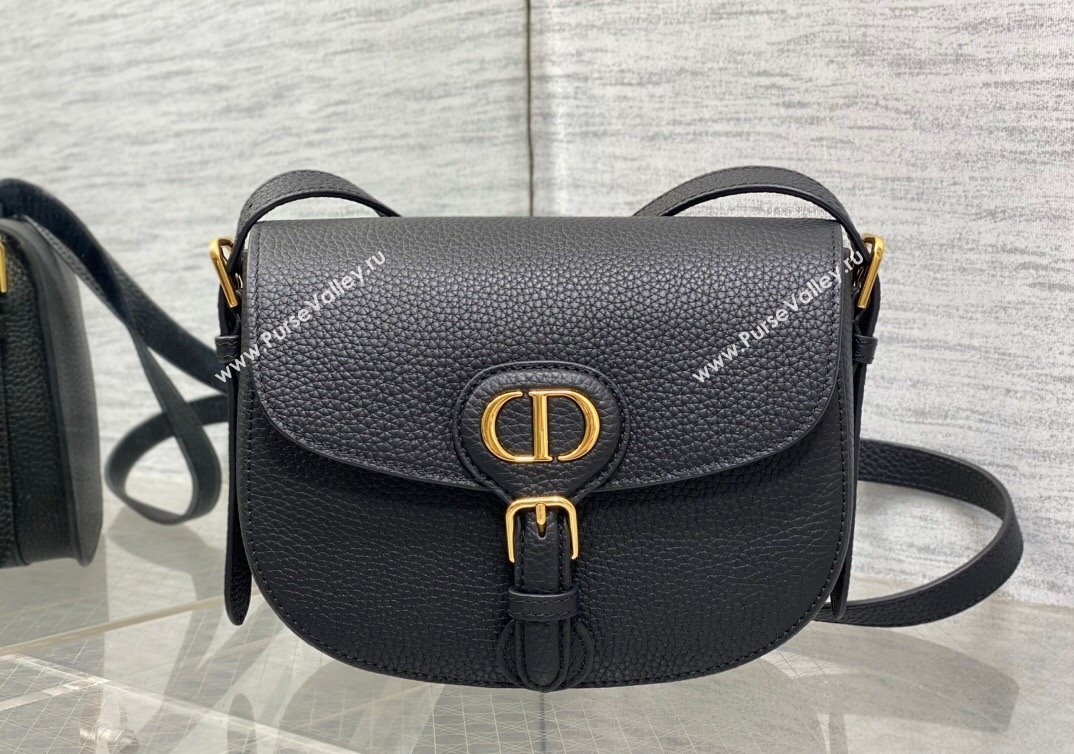 Dior Medium Bobby Bag in Grained Calfskin Black 2024 M9042 (XXG-241212021)