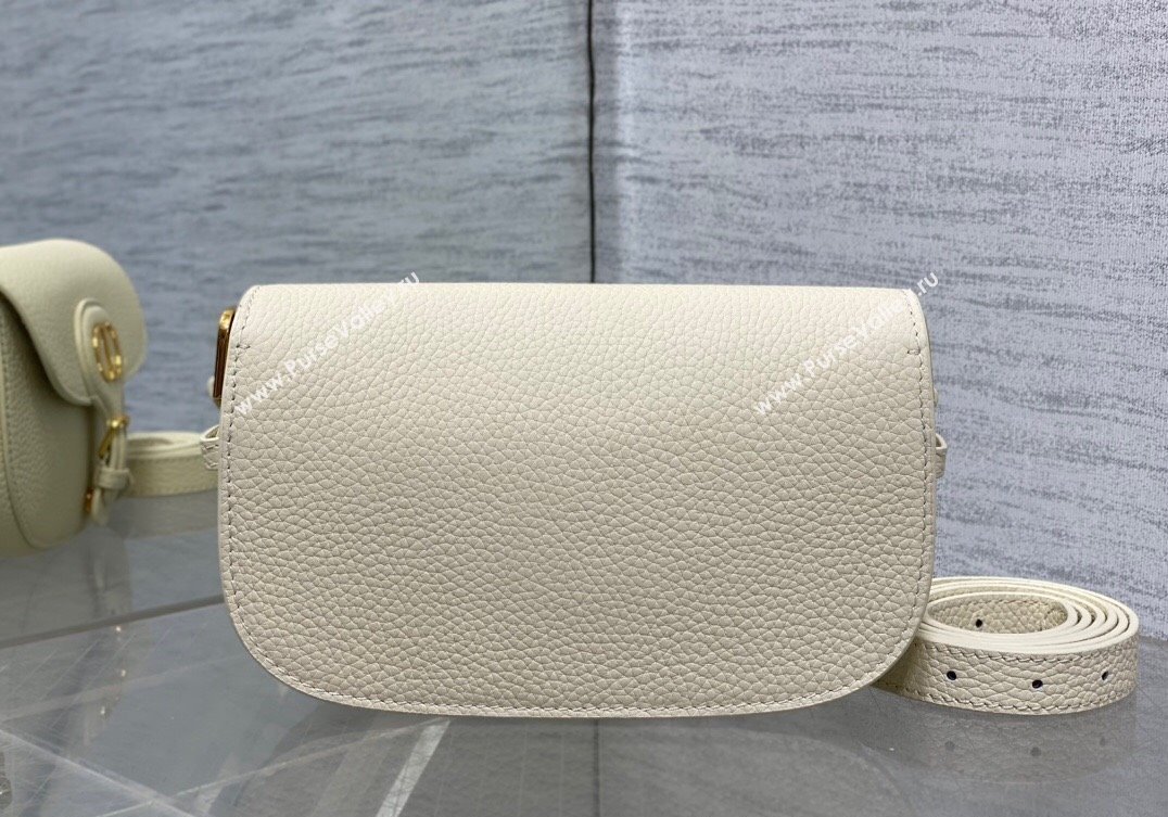 Dior Bobby East-West Bag in Grained Calfskin White 2024 M9042 (XXG-241212018)