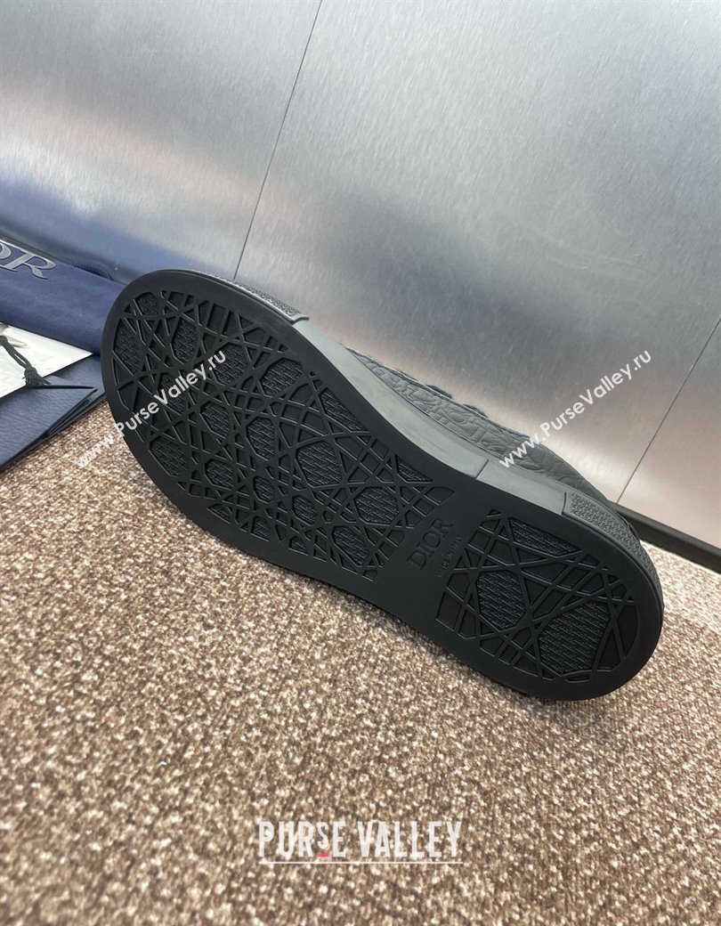 Travis x Dior B33 Low-top Sneakers in Oblique Calfskin Black 2025 0220 (JC-250220083)