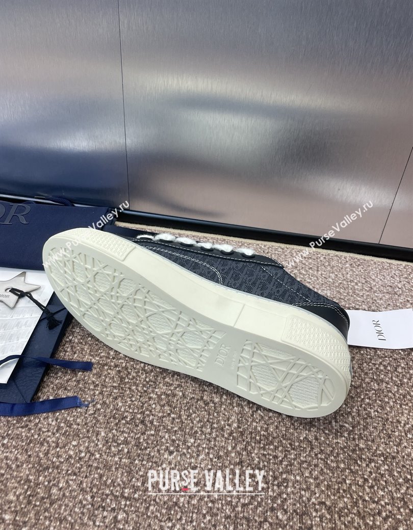 Travis x Dior B33 Low-top Sneakers in Oblique Jacquard and Suede Black 2025 (JC-250220089)
