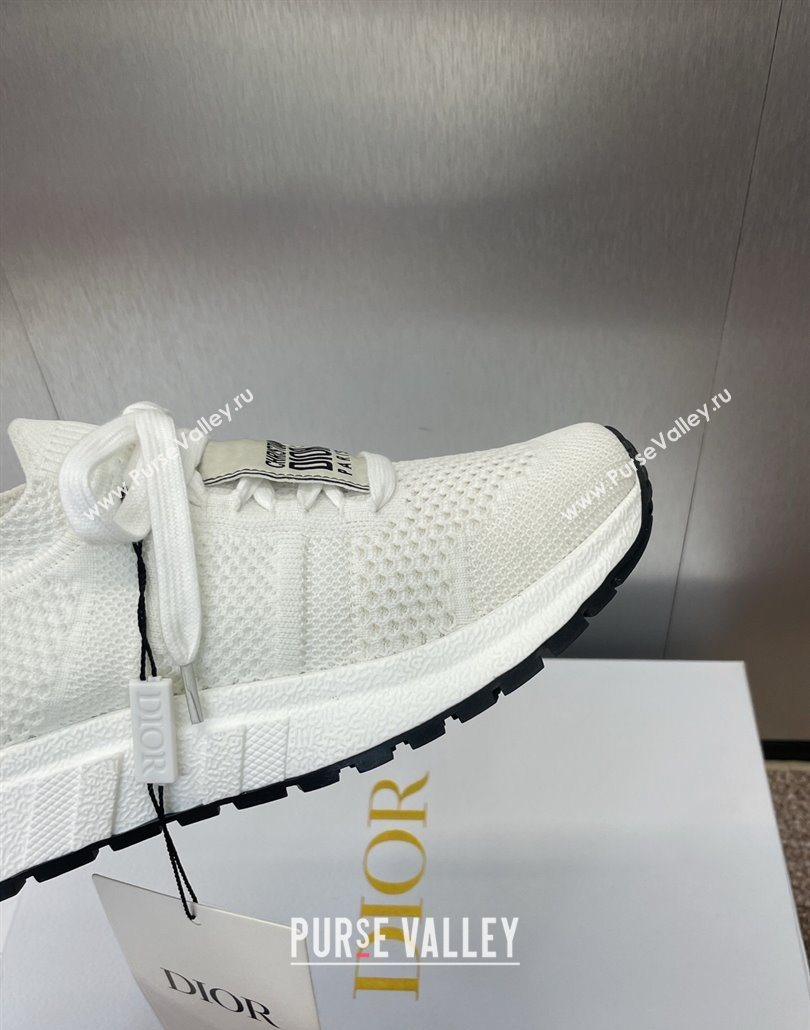 Dior RunnDior Sneakers in Technical Mesh White2 2025 (JC-250605030)