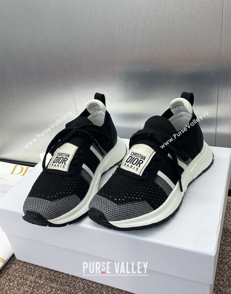 Dior RunnDior Sneakers in Technical Mesh Black2 2025 (JC-250605031)