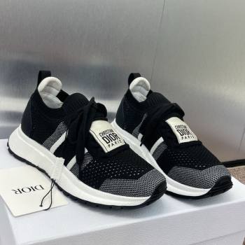 Dior RunnDior Sneakers in Technical Mesh Black2 2025 (JC-250605031)