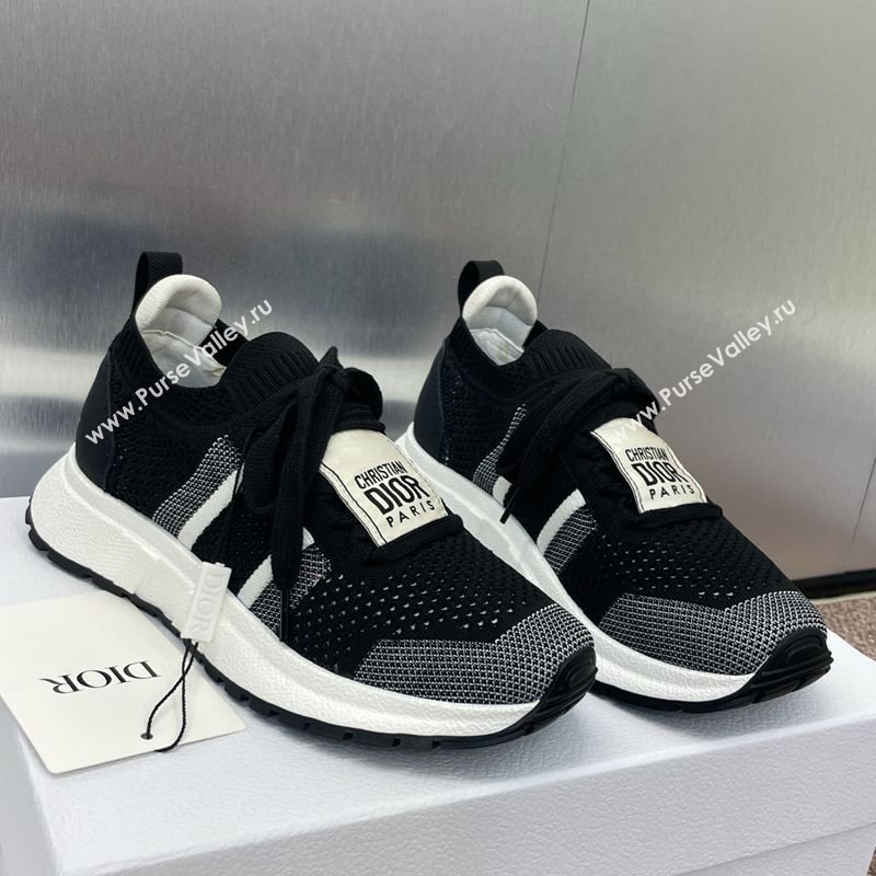 Dior RunnDior Sneakers in Technical Mesh Black2 2025 (JC-250605031)