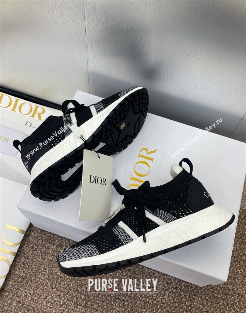 Dior RunnDior Sneakers in Technical Mesh Black2 2025 (JC-250605031)